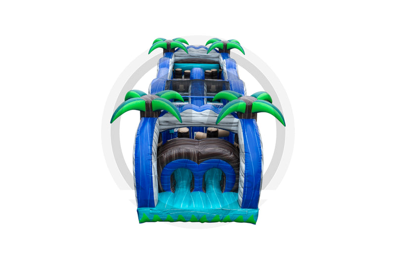 38 Tropical Aqua Blast Obstacle Course
