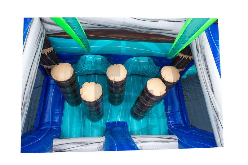 38 Tropical Aqua Blast Obstacle Course