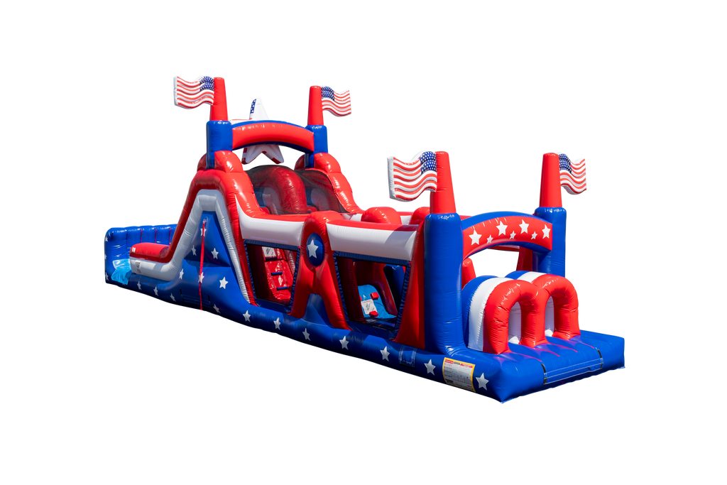 47 Stars & Stripes Wet Dry Obstacle Course