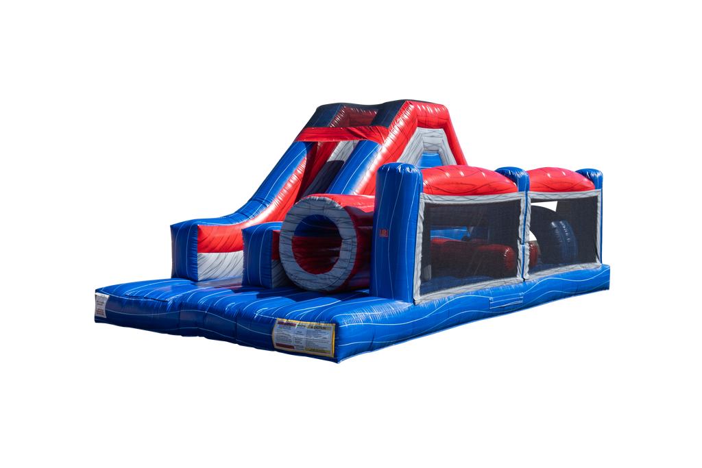 Ninja-Jump-American Rush Challenge (Right)-OC2456 – EZ Inflatables