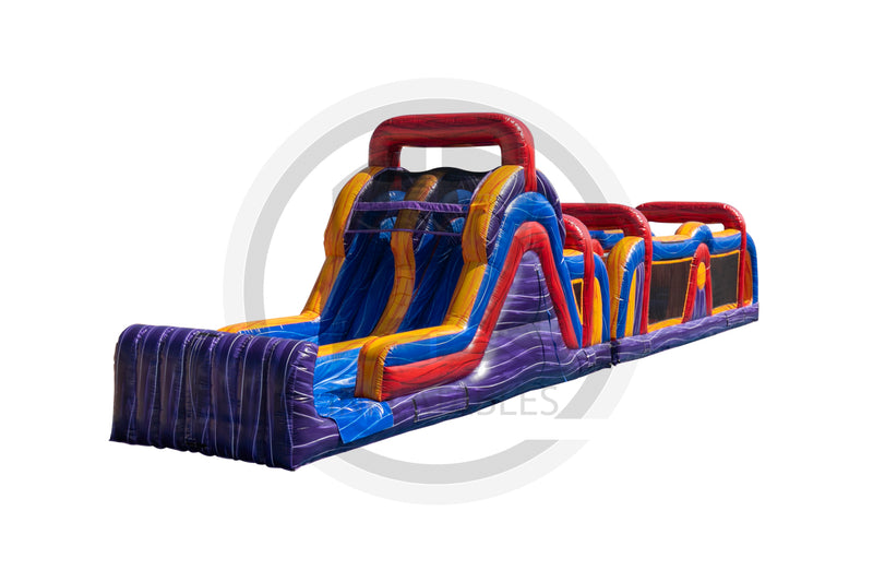 60 Marble Mania Wet Dry Obstacle Course