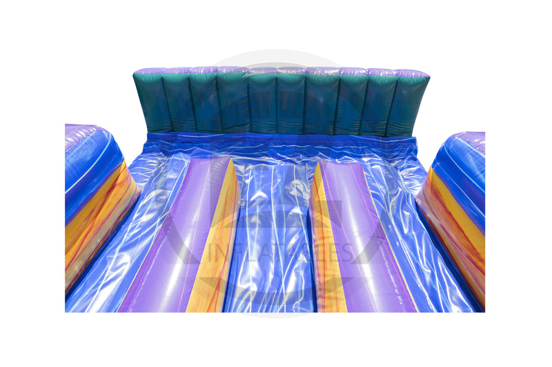 26 Marble Rush Triple Lane Dry Slide