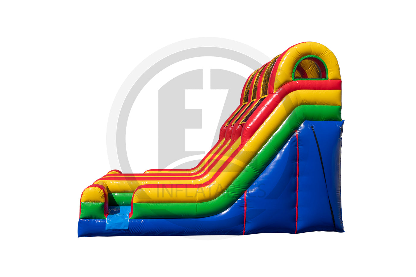 Ez Inflatable Slides 18 Sunny Stripes Double Lane Dry Slide-S1049-EZ Inflatables