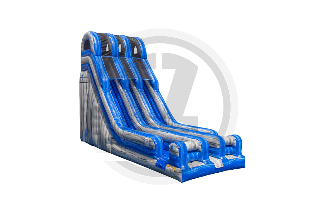 22 Sunny Stripes Double Lane-S141-EZ Inflatables
