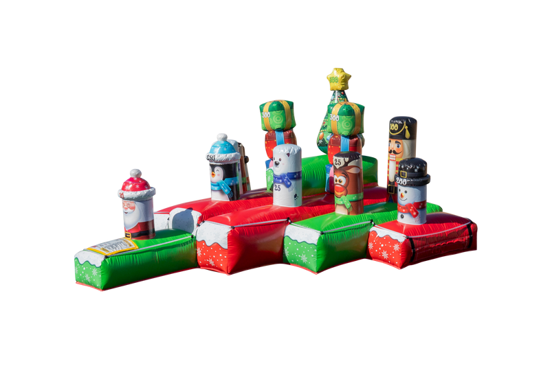 Christmas Hula Hoop Toss