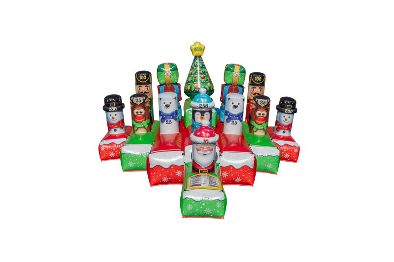 Christmas Hula Hoop Toss