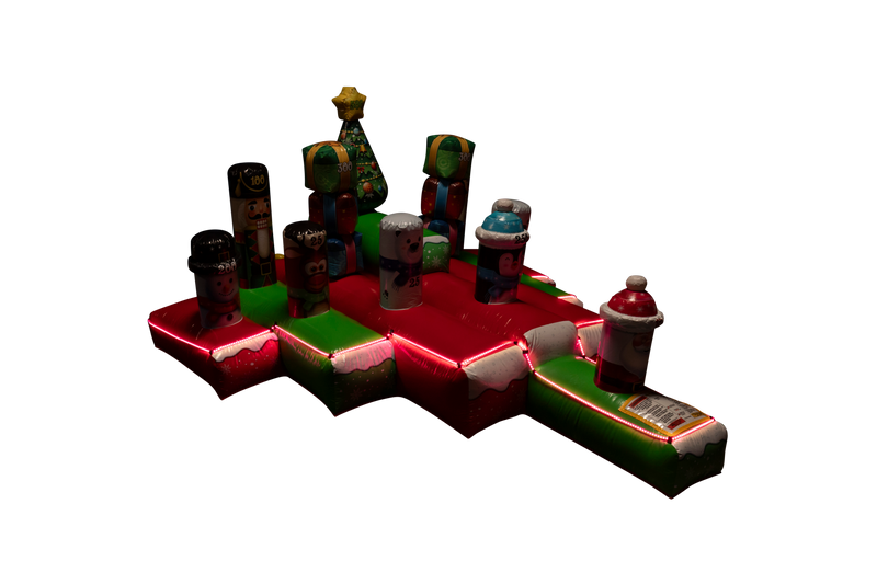 Christmas Hula Hoop Toss