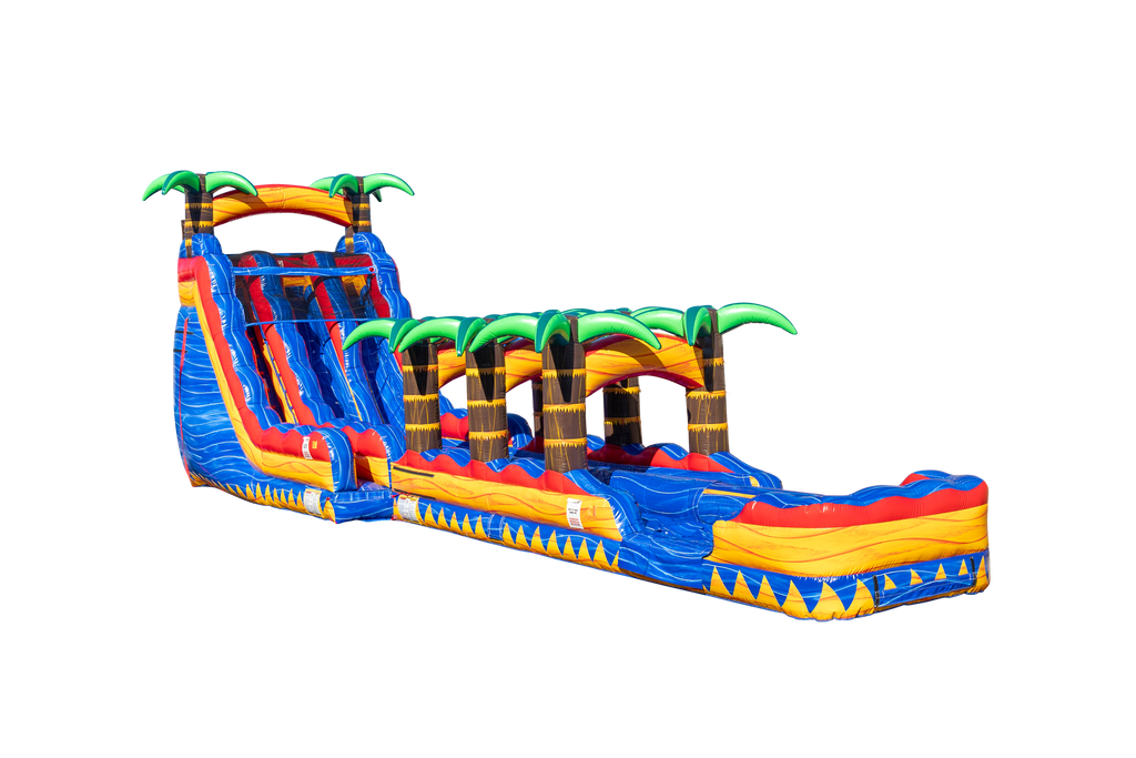 20 Tropical Inferno DL IP Water Slide + Slip & Slide