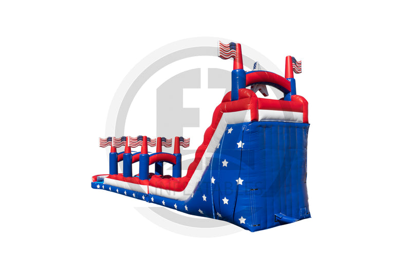 22 Liberty DL SP Water Slide + Slip & Slide