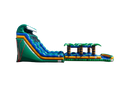 22 Tropical Emerald Crush DL SP Water Slide + Slip & Slide