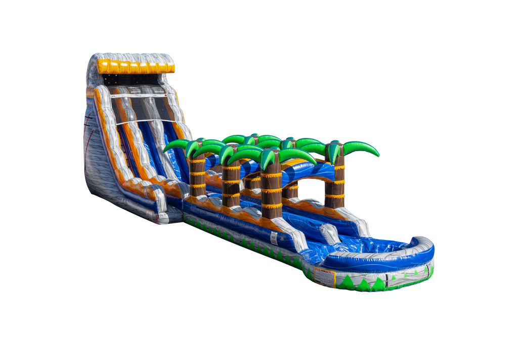22 Infernal Cascade DL SP Water Slide + Slip & Slide