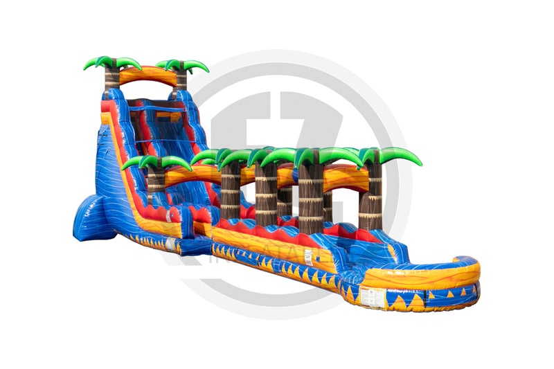 22 Tropical Inferno SL SP Water Slide + Slip & Slide