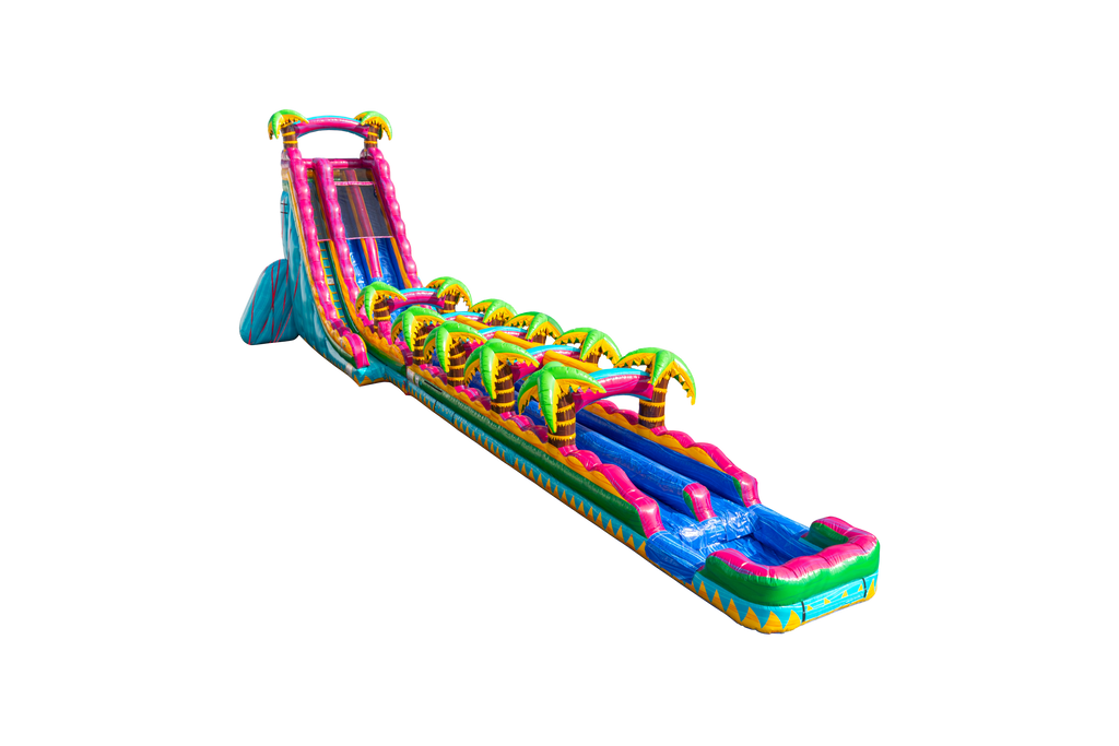 32 Teal Crush DL SP Water Slide + Slip & Slide