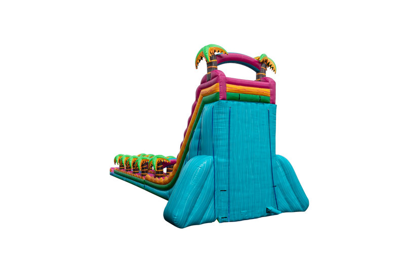 32 Teal Crush DL SP Water Slide + Slip & Slide