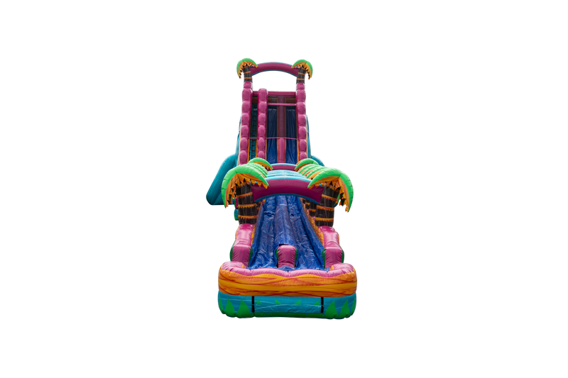 32 Teal Crush DL SP Water Slide + Slip & Slide