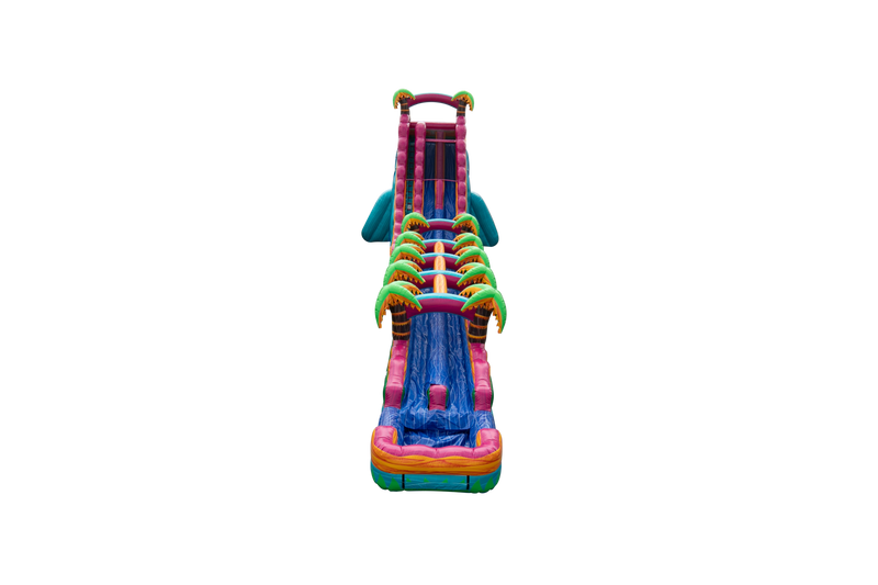 32 Teal Crush DL SP Water Slide + Slip & Slide