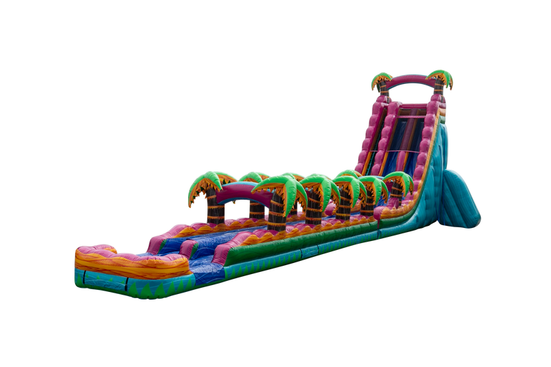 32 Teal Crush DL SP Water Slide + Slip & Slide