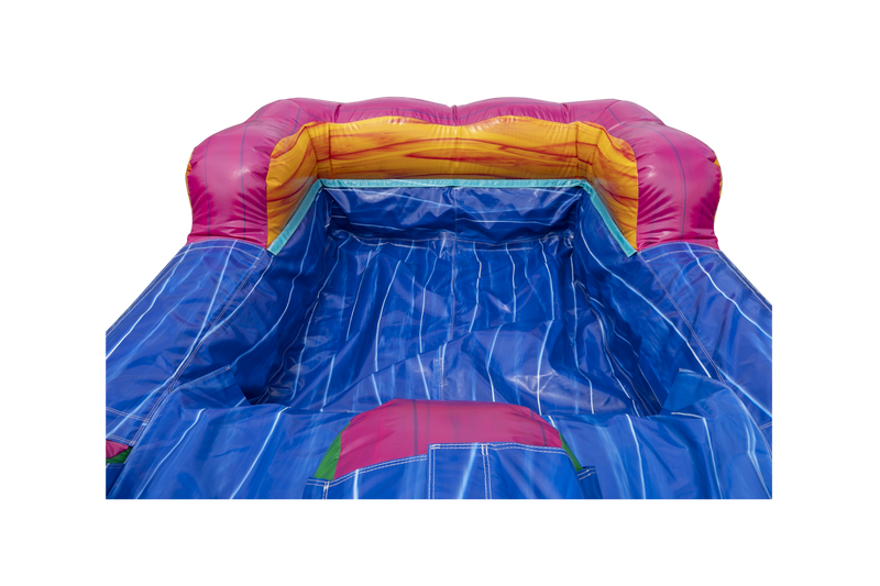 32 Teal Crush DL SP Water Slide + Slip & Slide