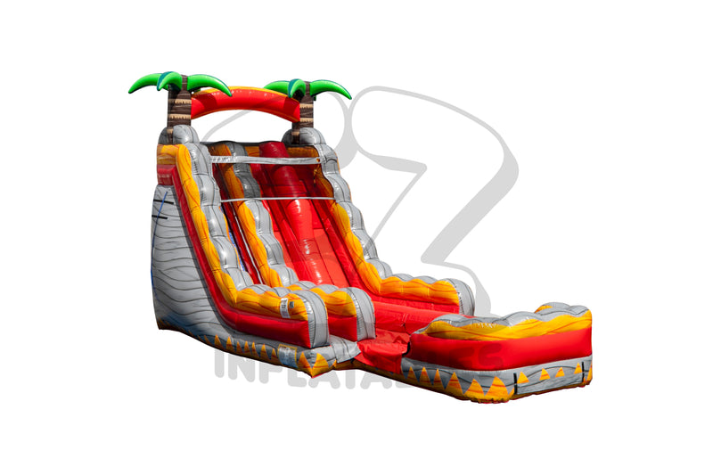 18 Tropical Lava Rush DL SP Water Slide