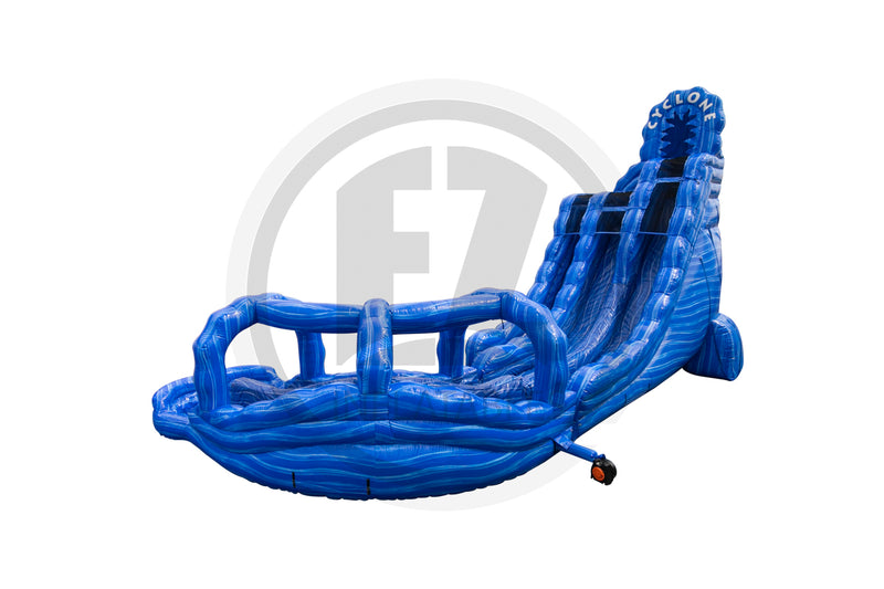 27 Cyclone Twist DL SP Water Slide + Slip & Slide