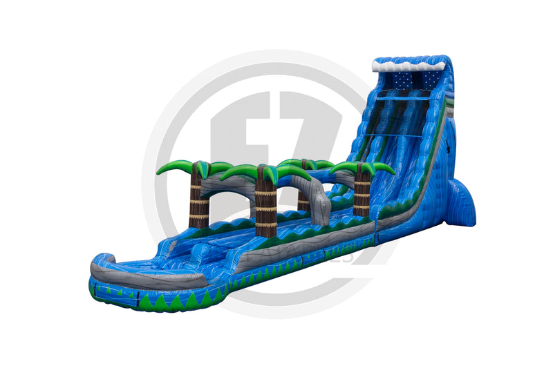 27 Blue Crush Tsunami DL SP Water Slide + Slip & Slide