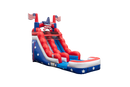 15 Stars and Stripes SL IP Water Slides
