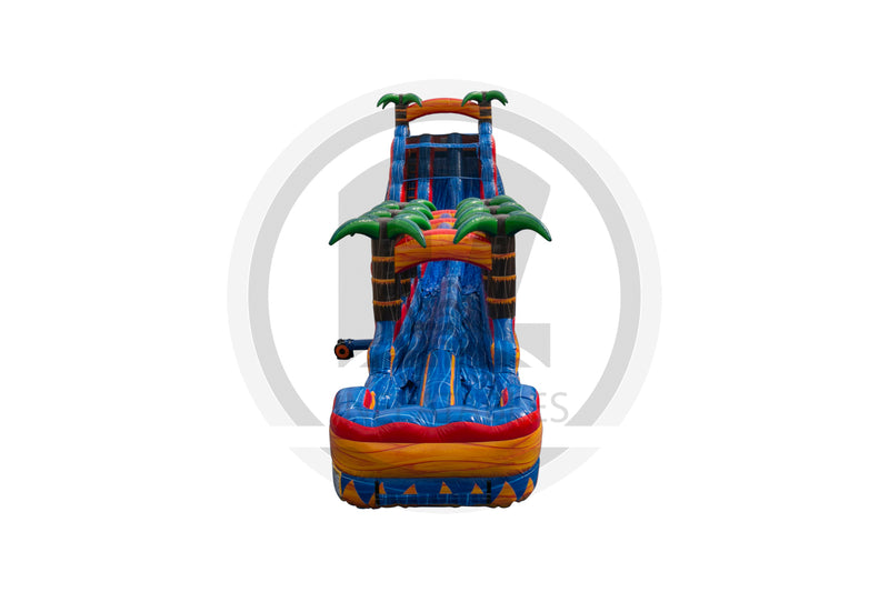22 Tropical Inferno DL IP Water Slide + Slip & Slide
