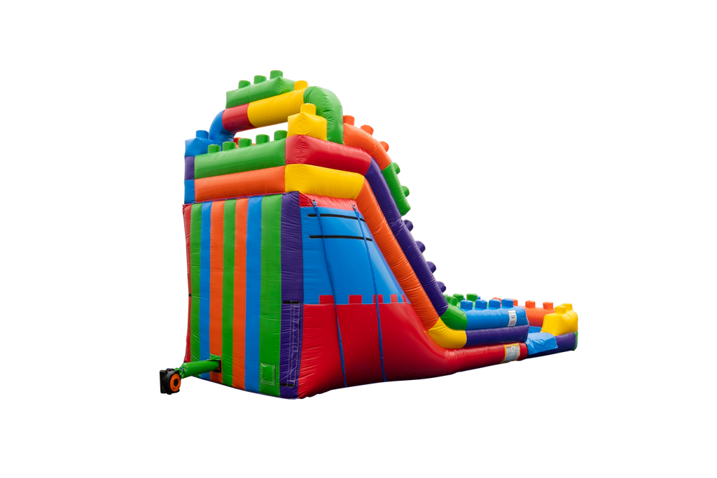 18 Mega Blocks DL SP Water Slide-WS1578-EZ Inflatables