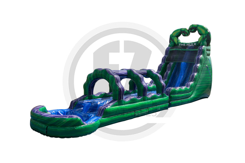 22 Hulk DL SP Water Slide + Slip & Slide