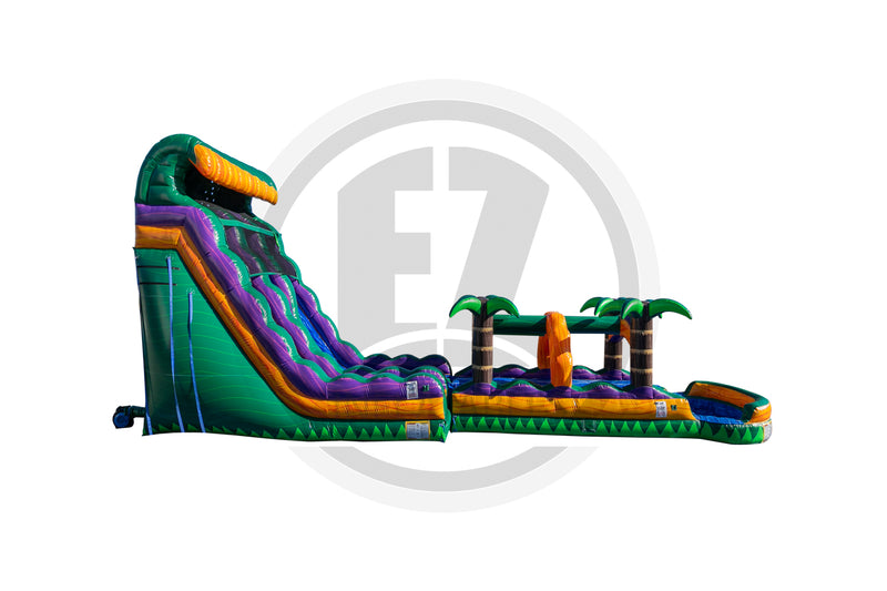 22 Mardi Gras DL SP Water Slide + Slip & Slide