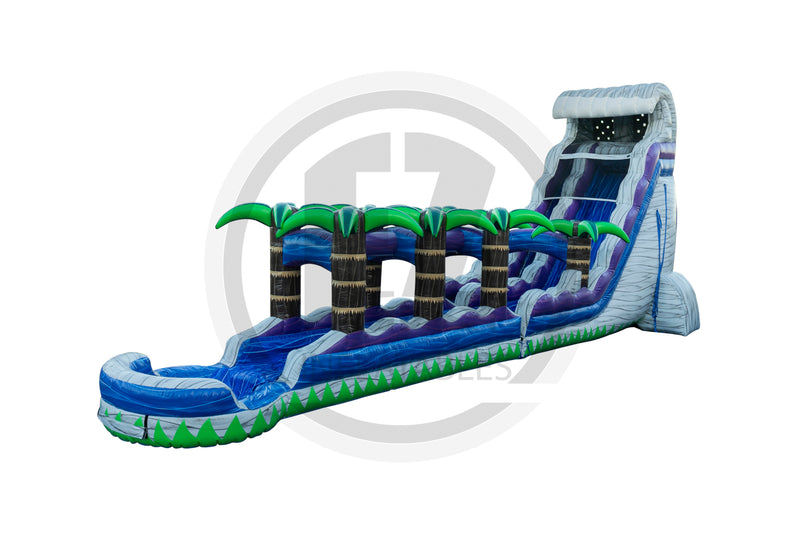 22 Tsunami Boulder Crush SL SP Water Slide + Slip & Slide