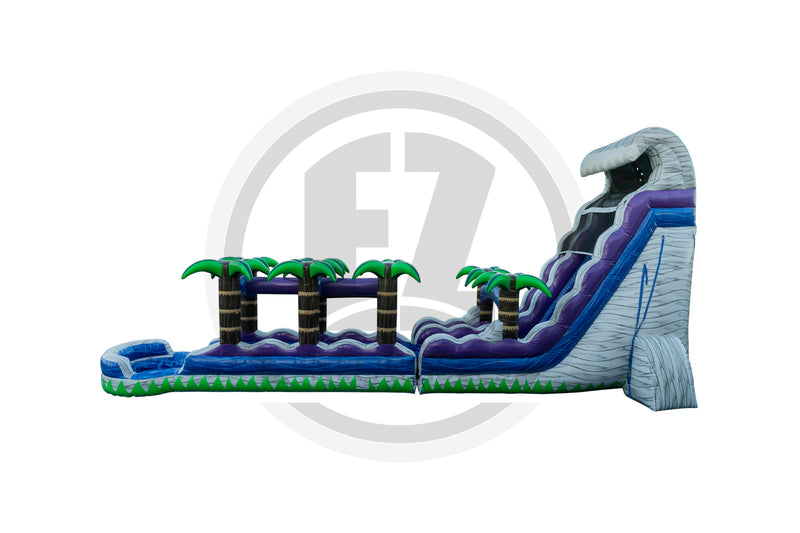 22 Tsunami Boulder Crush SL SP Water Slide + Slip & Slide