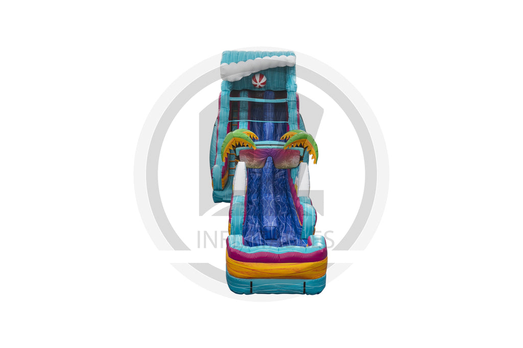 EZ-Inflatables-20 Beach Life DL SP Water Slide-WS1650 – EZ Inflatables
