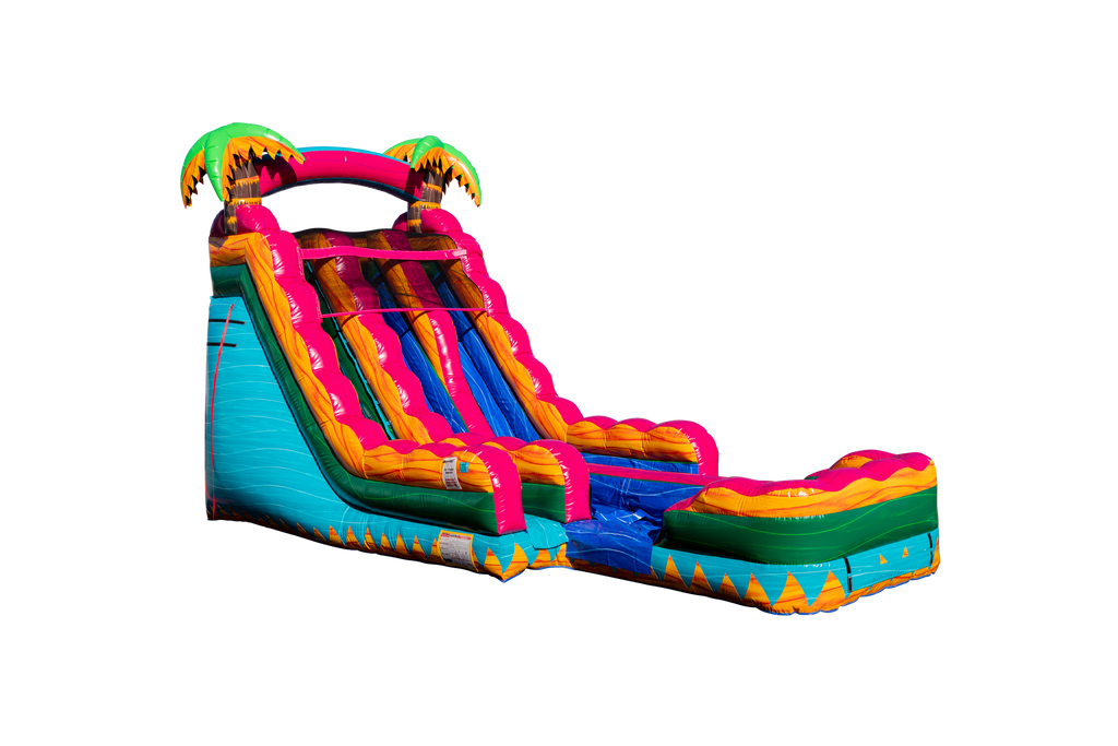18 Teal Crush DL Water Slide