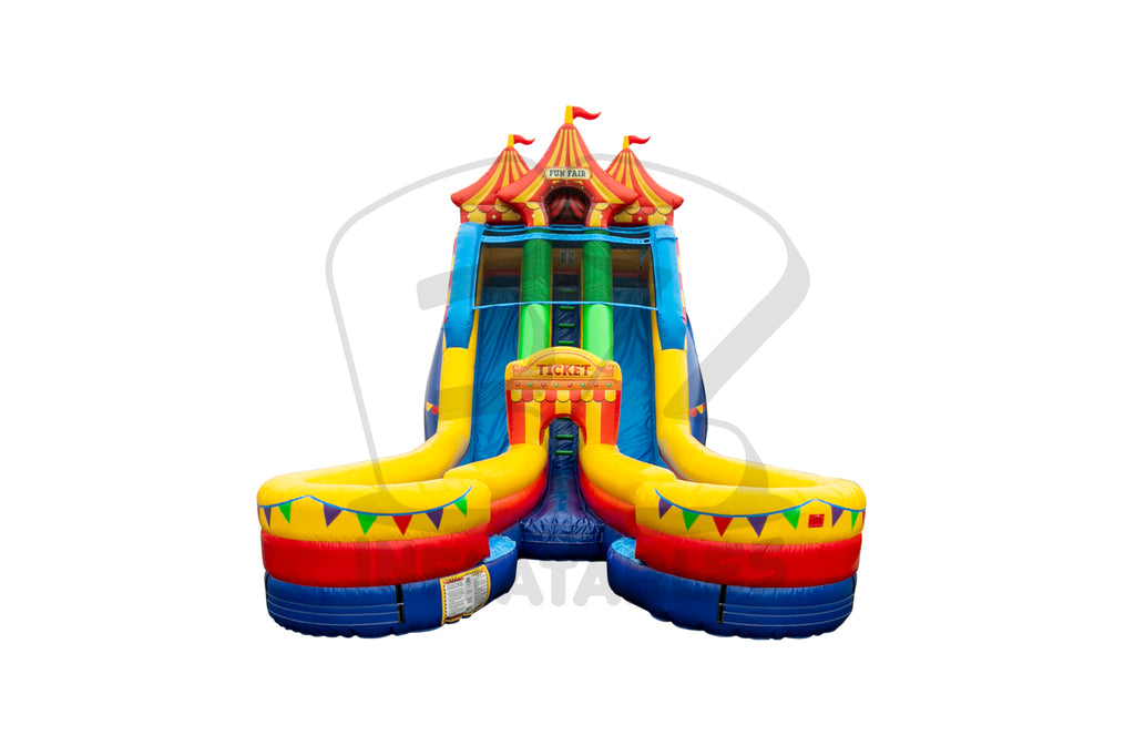 EZ-Inflatables-20 Carnival Double Slide DL IP Water Slide-WS2001IP – EZ ...