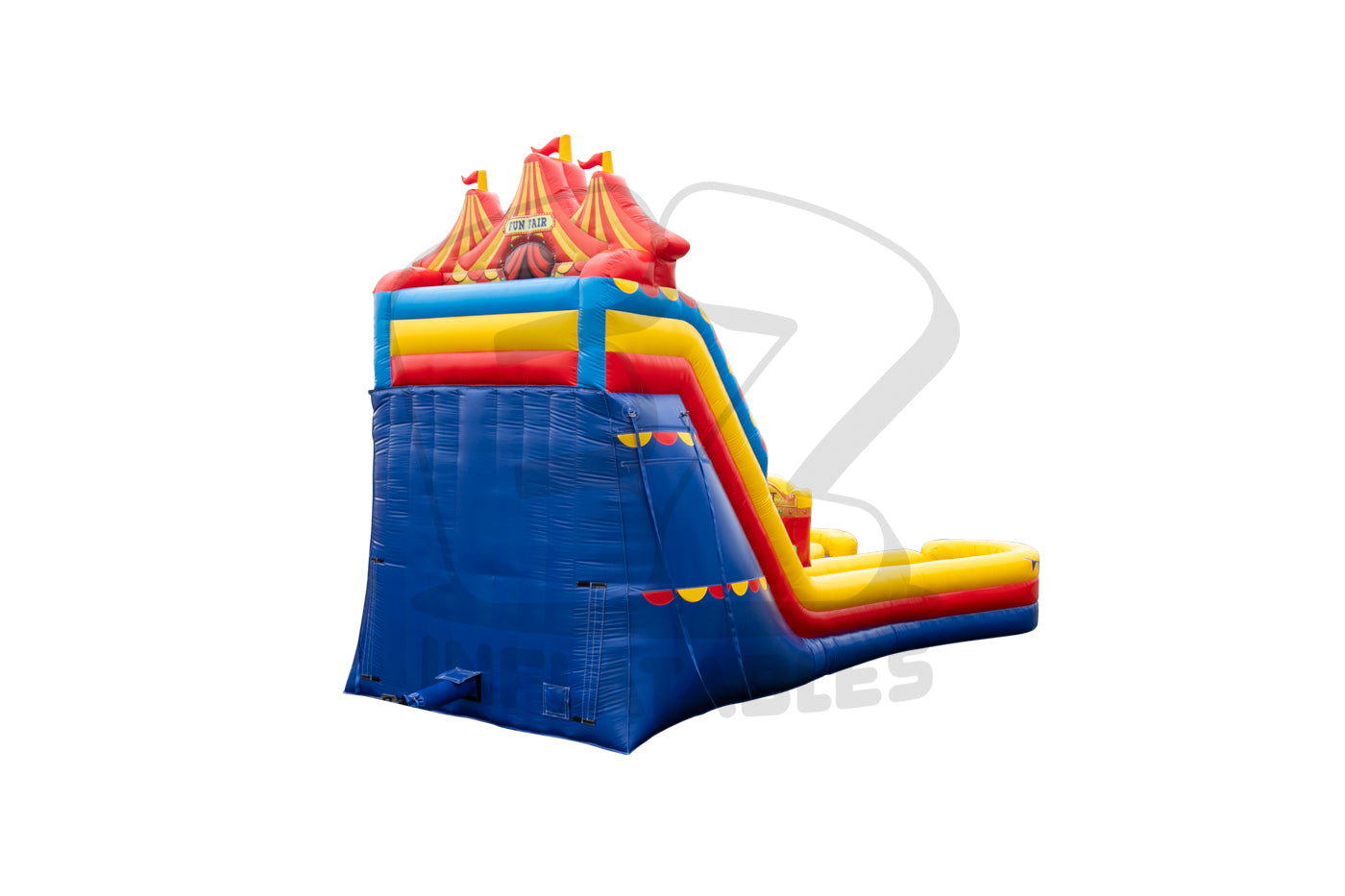 Ez Inflatable Slides EZ-Inflatables-20 Carnival Double Slide DL IP Water Slide-WS2001IP – EZ ...