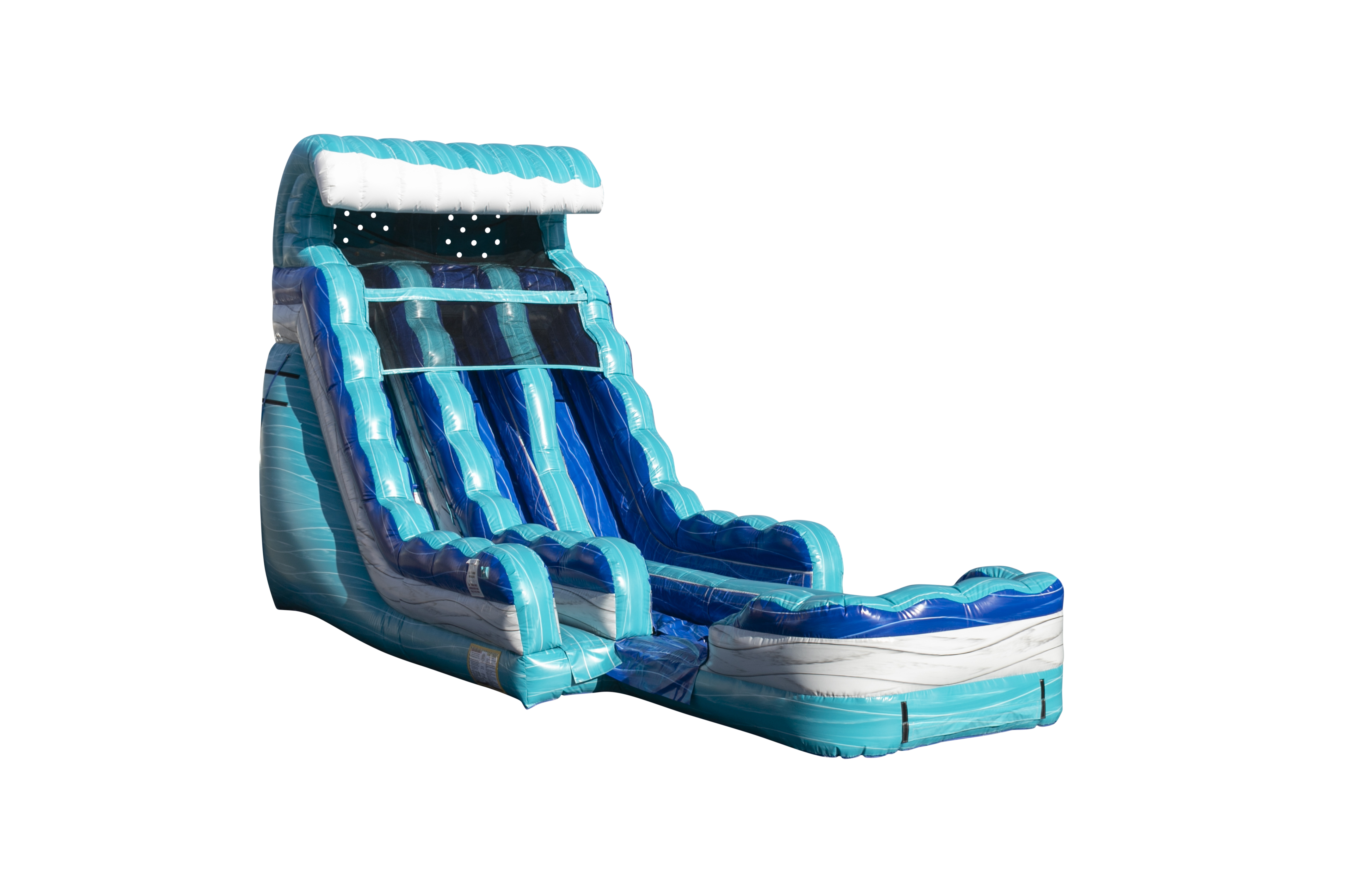 Ez Inflatable Slides 22 Aqua Breeze DL IP Water Slide-WS2206IP-EZ Inflatables