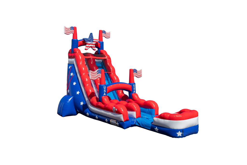 22 Stars & Stripes SL IP Water Slide