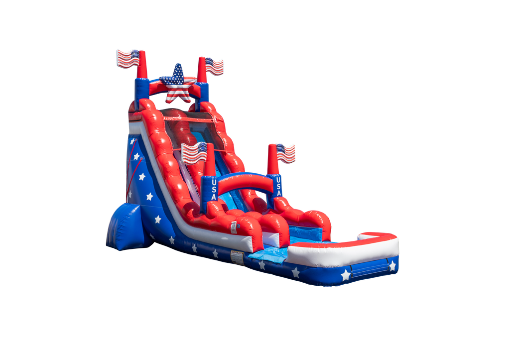 22 Stars & Stripes SL SP Water Slide