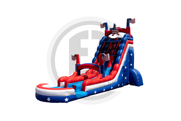 24 Stars & Stripes DL SP Water Slide