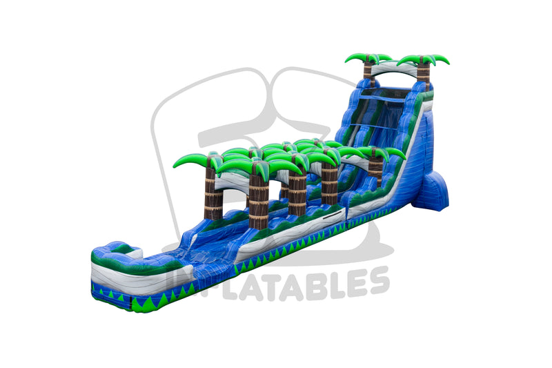 22 Blue Crush SL IP Water Slide + Slip & Slide