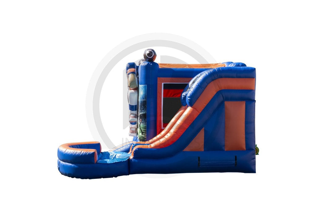 3D Football DEN Inflatable Pool-C1117-IP-EZ Inflatables