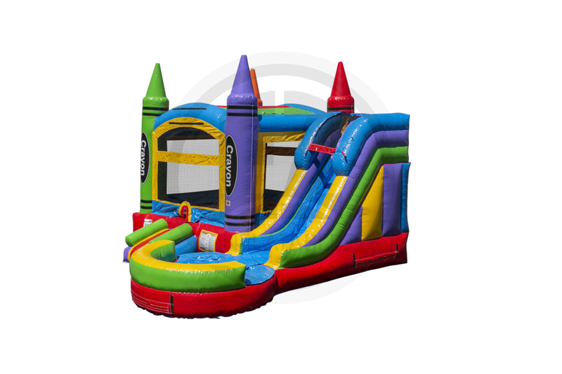 Crayon Inflatable Pool US Combo