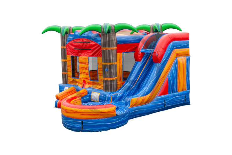 Tropical Inferno Inflatable Pool US Combo