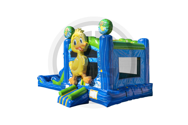 Rubber Duckie DL Inflatable Pool EZ Combo