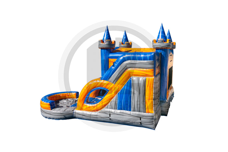 Orange Crush Inflatable Pool US Combo