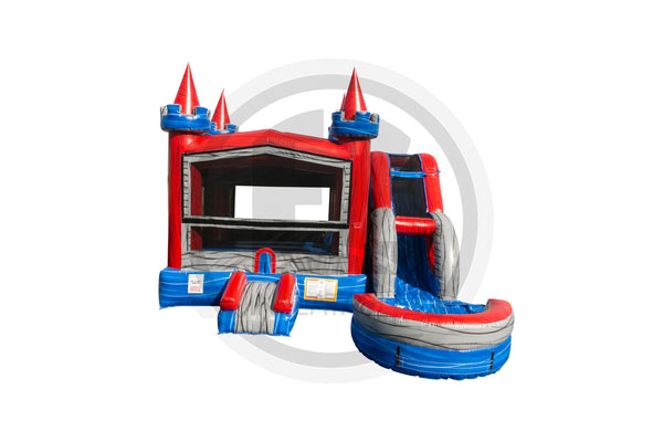 Castle Tower Inflatable Pool US Combo