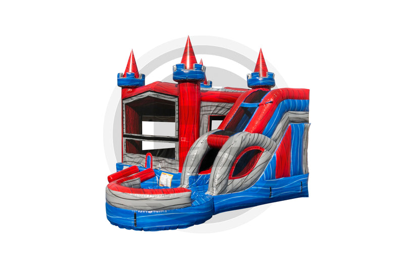 Castle Tower Inflatable Pool US Combo