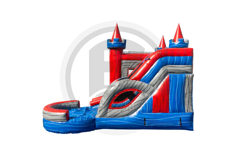 Castle Tower Inflatable Pool US Combo