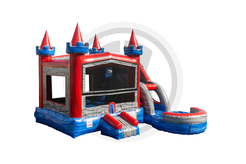 Castle Tower Inflatable Pool US Combo